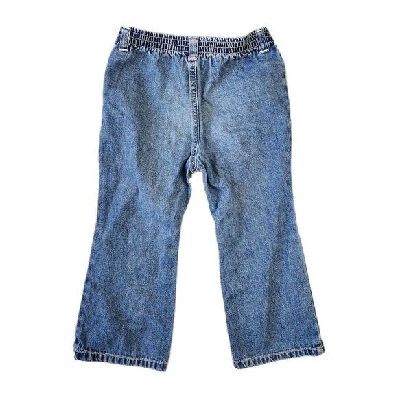 Vtg Tommy Hilfiger Elastic Waist Pants Girls 4T Embroidered Y2k Style Preppy - Picture 4 of 8